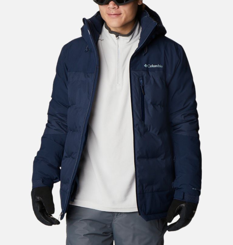 Columbia wild best sale card down jacket