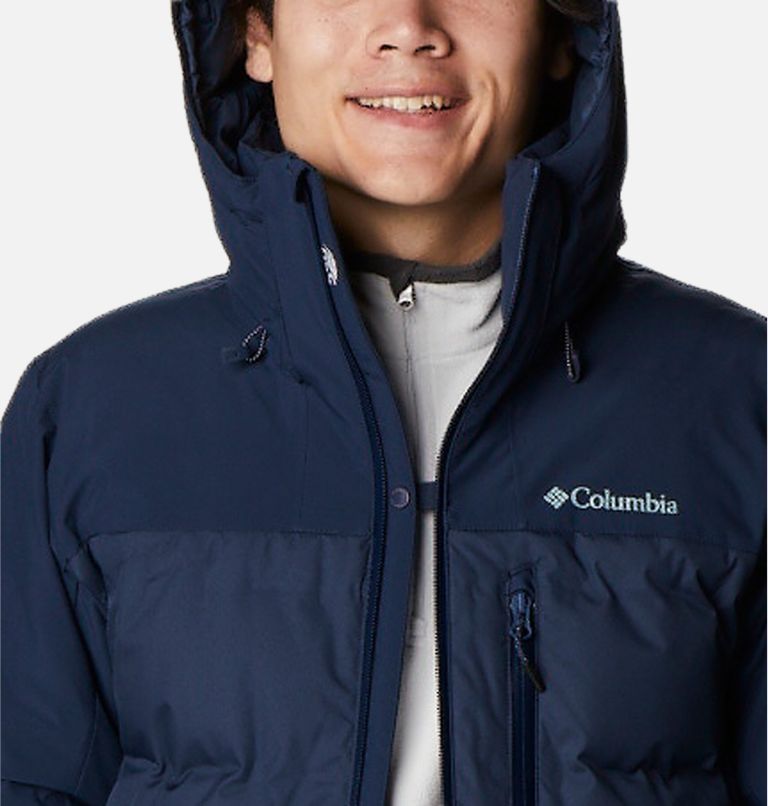 Veste de Ski à Capuche en Duvet Imperméable Wild Card II Homme, Color: Collegiate Navy, image 8