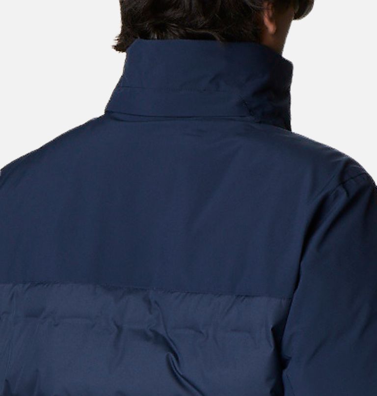Men's Wild Card II Waterproof Hooded Ski Down Jacket, Color: Collegiate Navy, image 10
