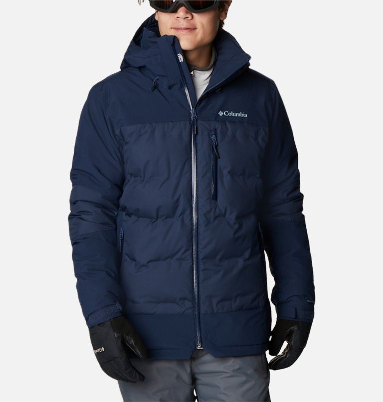 Men's wild sale card down jacket