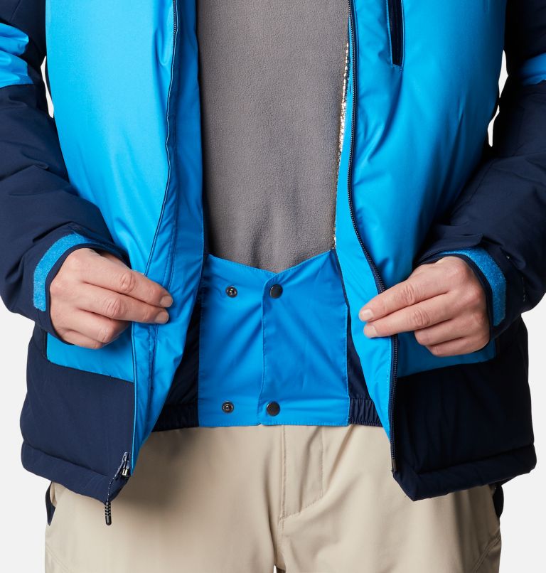 Men's Wild Card II Down Jacket, Color: Compass Blue, Collegiate Navy, image 14
