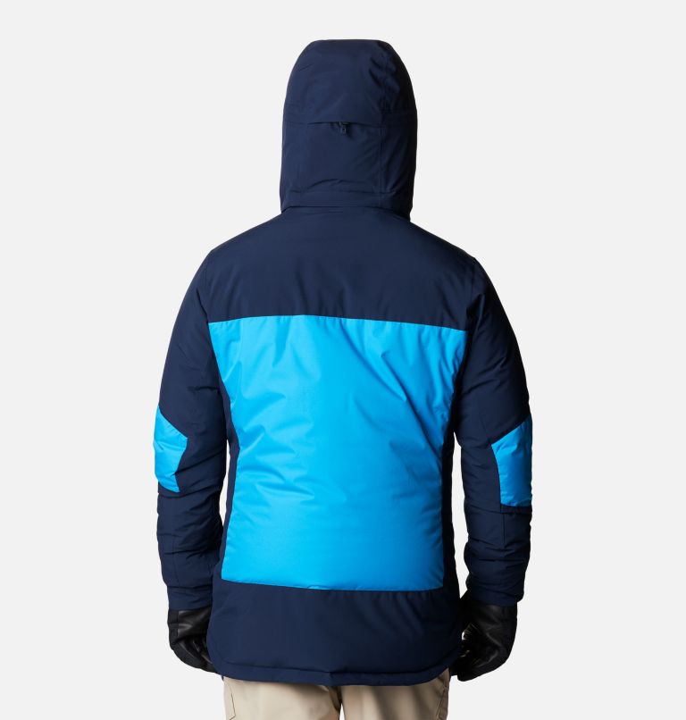 Men's Wild Card II Down Jacket, Color: Compass Blue, Collegiate Navy, image 2