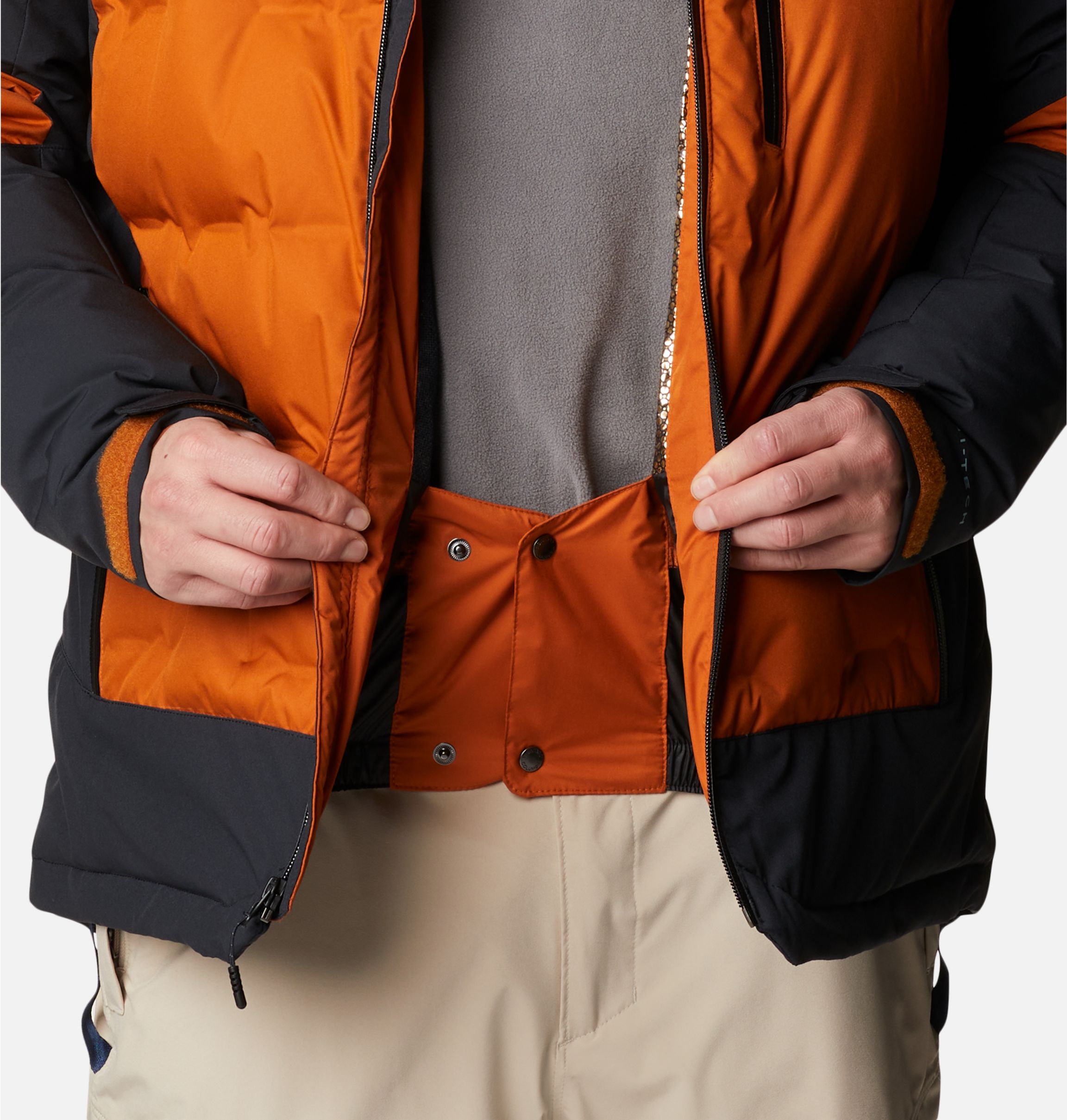 COLUMBIA Columbia WILD CARD™ II - Veste ski Homme warm copper/black -  Private Sport Shop