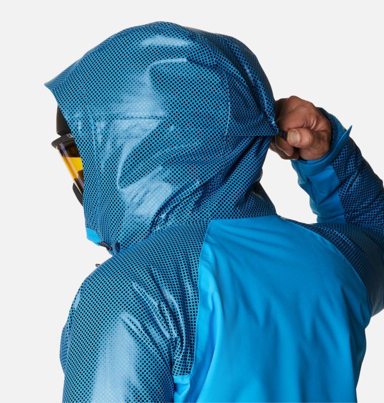 Snow Slab Black Dot Jacket | 491 | XXL, Color: Compass Blue, Compass Blue w Black Dot, image 7