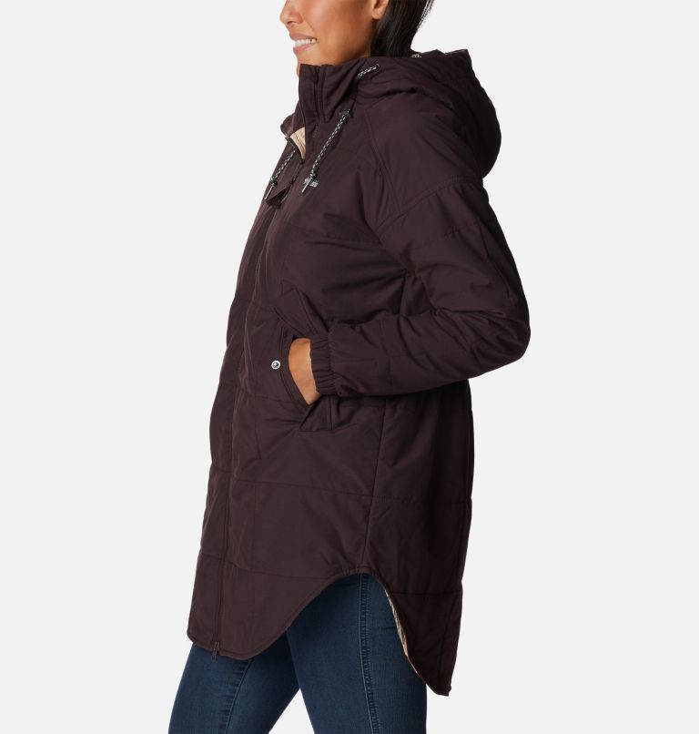 Thumbnail: Women's Chatfield Hill Novelty Jacket, Color: New Cinder, Warm Copper Check Multi, image 3