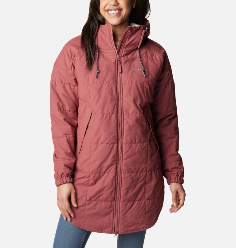 Women's Chatfield Hill Novelty Jacket, Color: Beetroot, Camel Brown Check Print, image 1