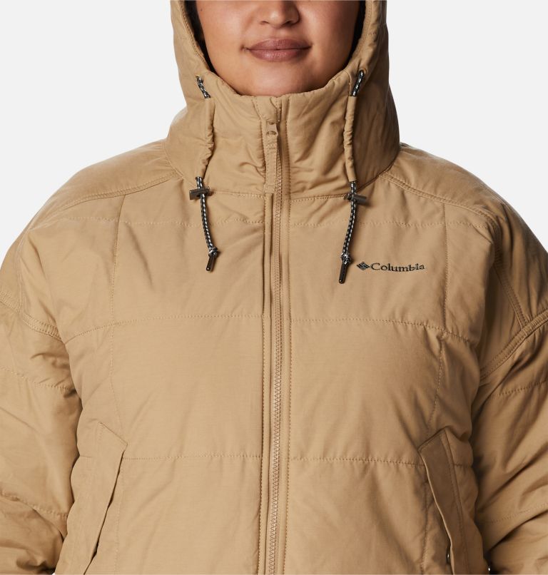 Women's plus size columbia cheap puffer jacket