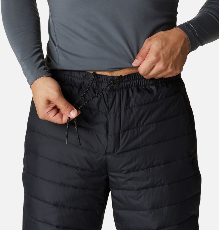 Thumbnail: Men's Powder Lite Insulated Pants, Color: Black, image 4