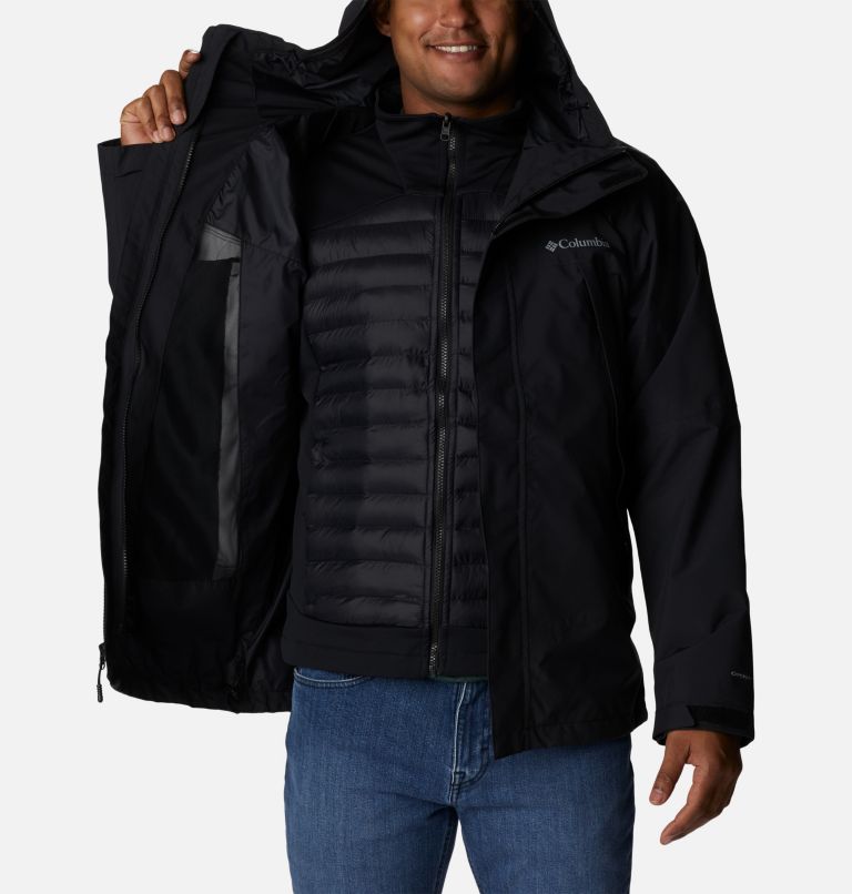 Men's Canyon Meadows Omni-Heat Infinity Interchange Jacket, Color: Black, image 5
