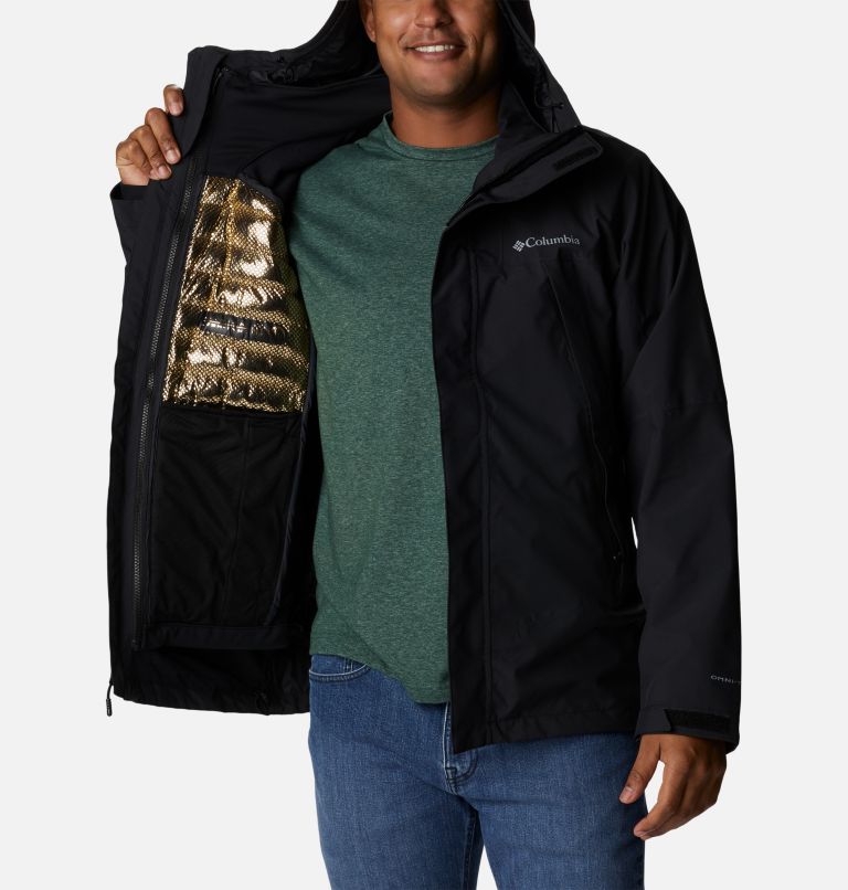 Men's Canyon Meadows Omni-Heat Infinity Interchange Jacket, Color: Black, image 6