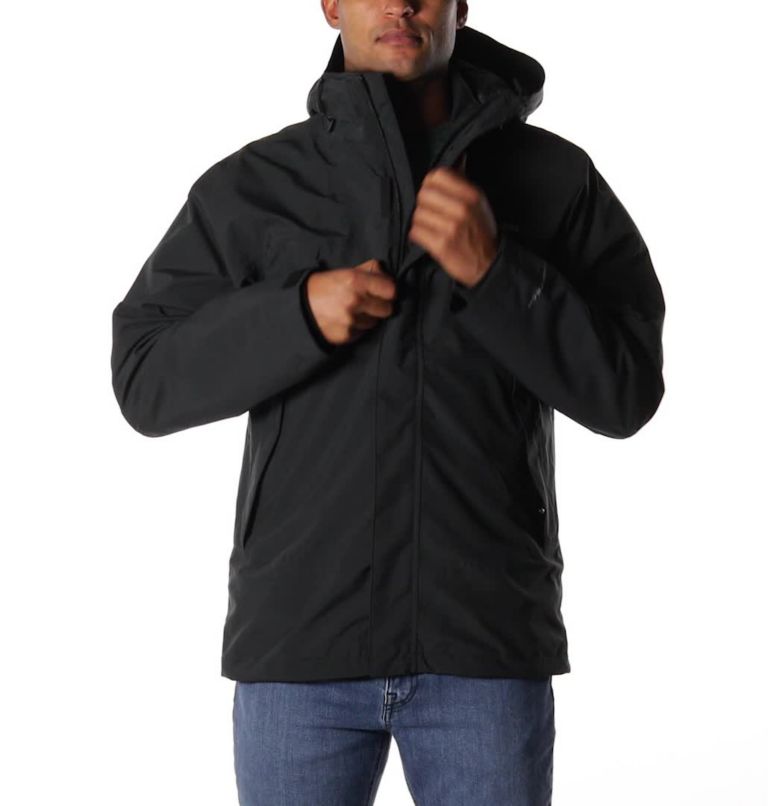 Men's Canyon Meadows Interchange Jacket, Color: Black