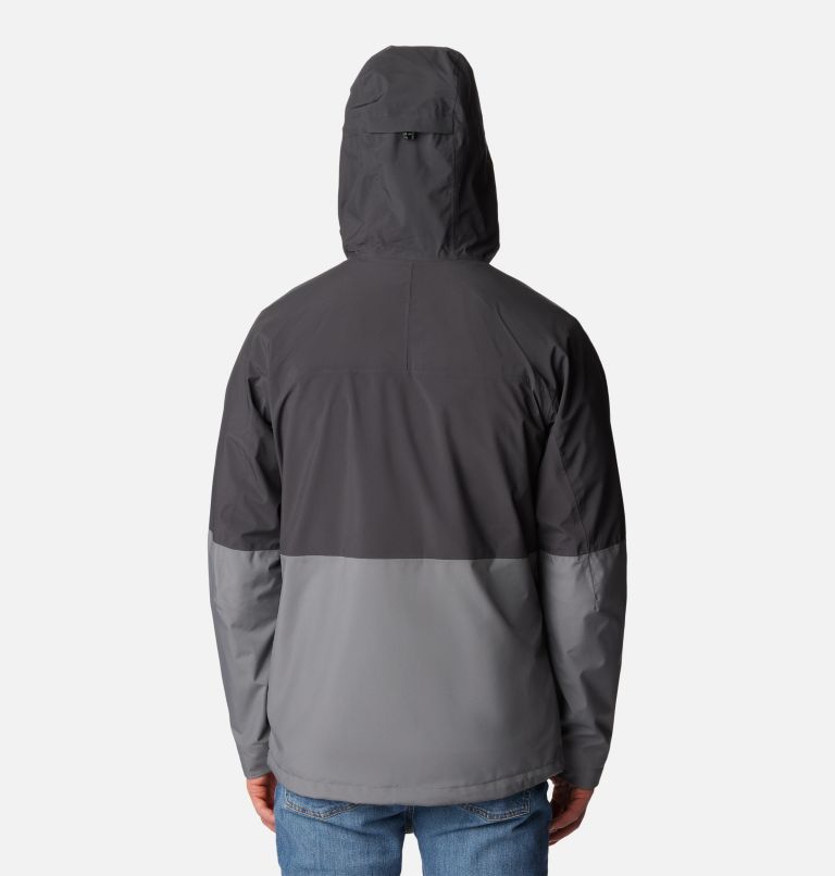 Men's Canyon Meadows Interchange Jacket, Color: City Grey, Shark, image 2