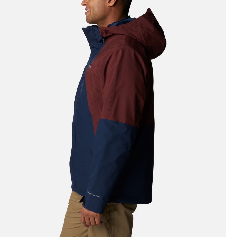 Men's Canyon Meadows Interchange Jacket, Color: Collegiate Navy, Elderberry, image 3