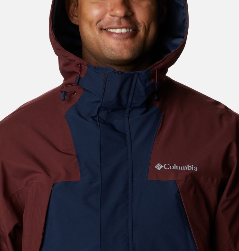 Men's Canyon Meadows Interchange Jacket, Color: Collegiate Navy, Elderberry, image 4
