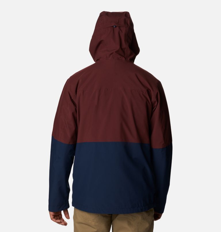 Men's Canyon Meadows Interchange Jacket, Color: Collegiate Navy, Elderberry, image 2