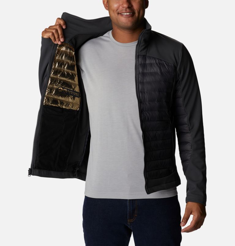 Men's Canyon Meadows 3-in-1 Interchange Jacket, Color: Stone Green, Shark, image 12