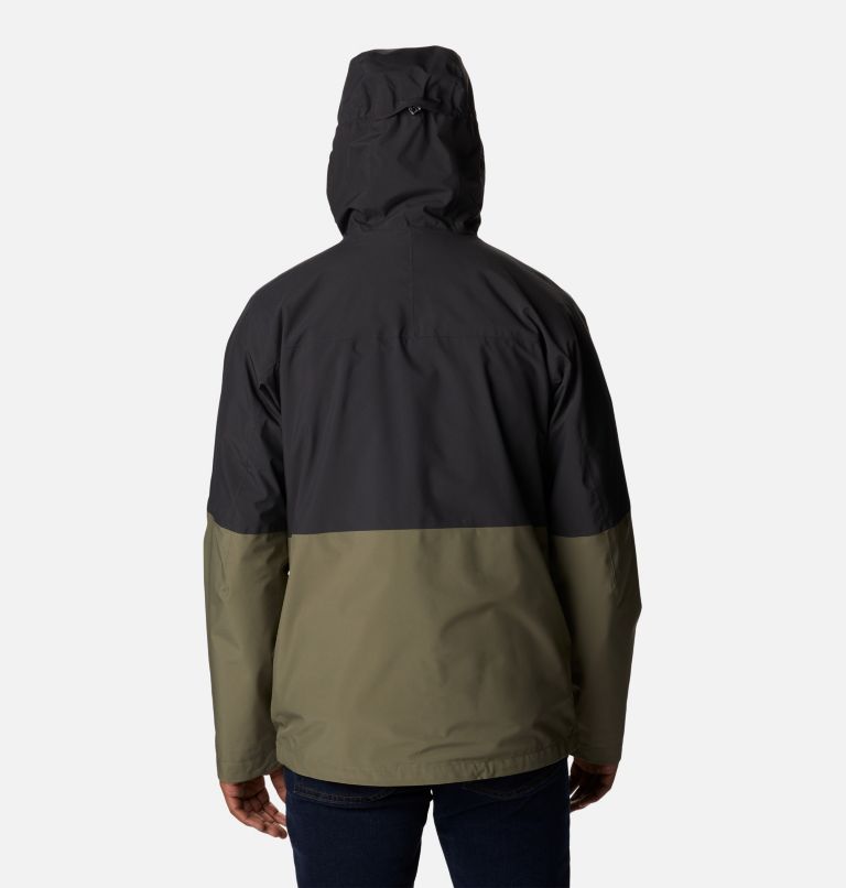 Men's Canyon Meadows 3-in-1 Interchange Jacket, Color: Stone Green, Shark, image 2