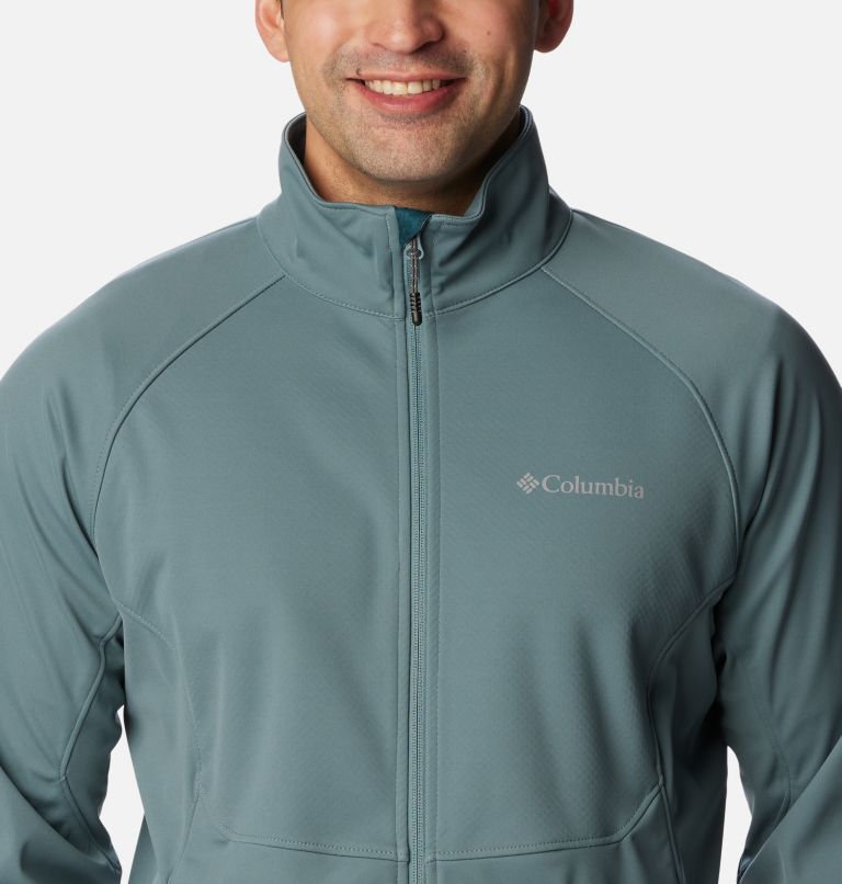 Men's Canyon Meadows Softshell Jacket, Color: Metal, image 4