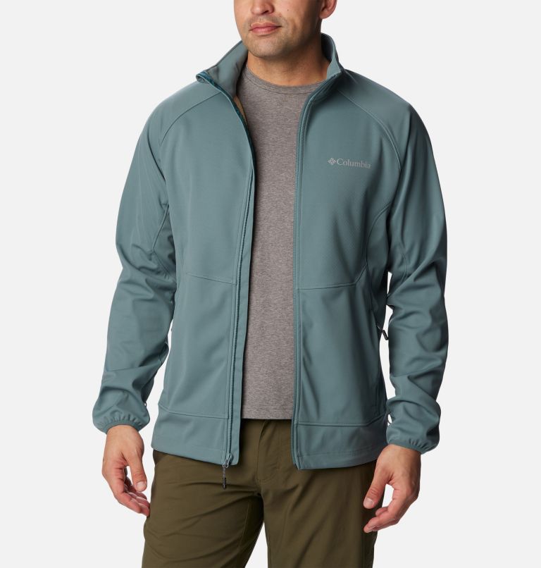 Men's Canyon Meadows Softshell Jacket, Color: Metal, image 8