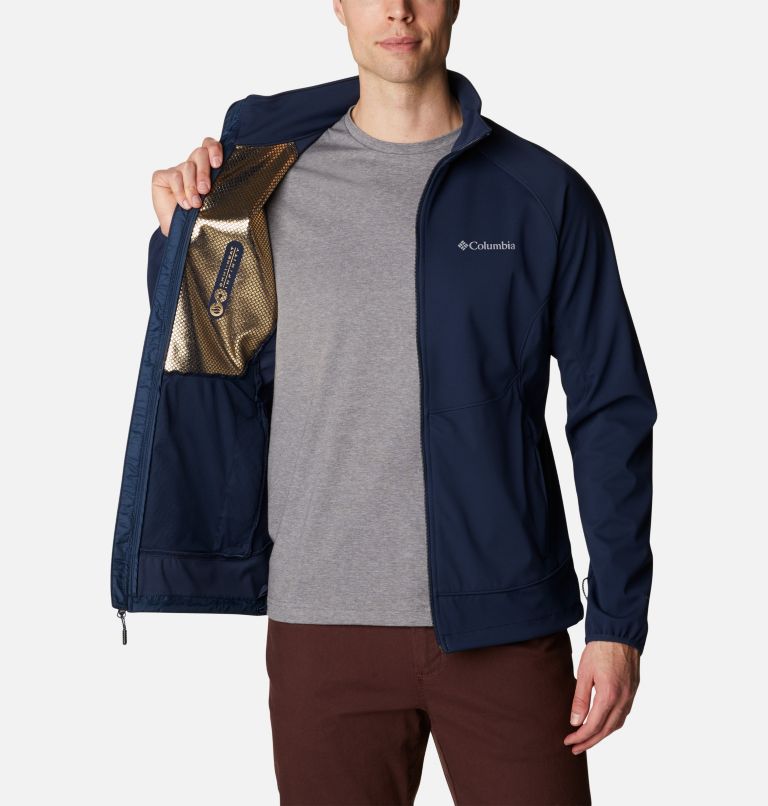 Canyon Meadows Softshell Jacket | 464 | M, Color: Collegiate Navy, image 5