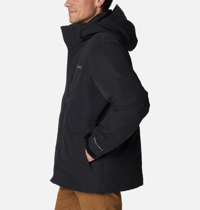 Men's Street Trekker Interchange Jacket, Color: Black, image 3