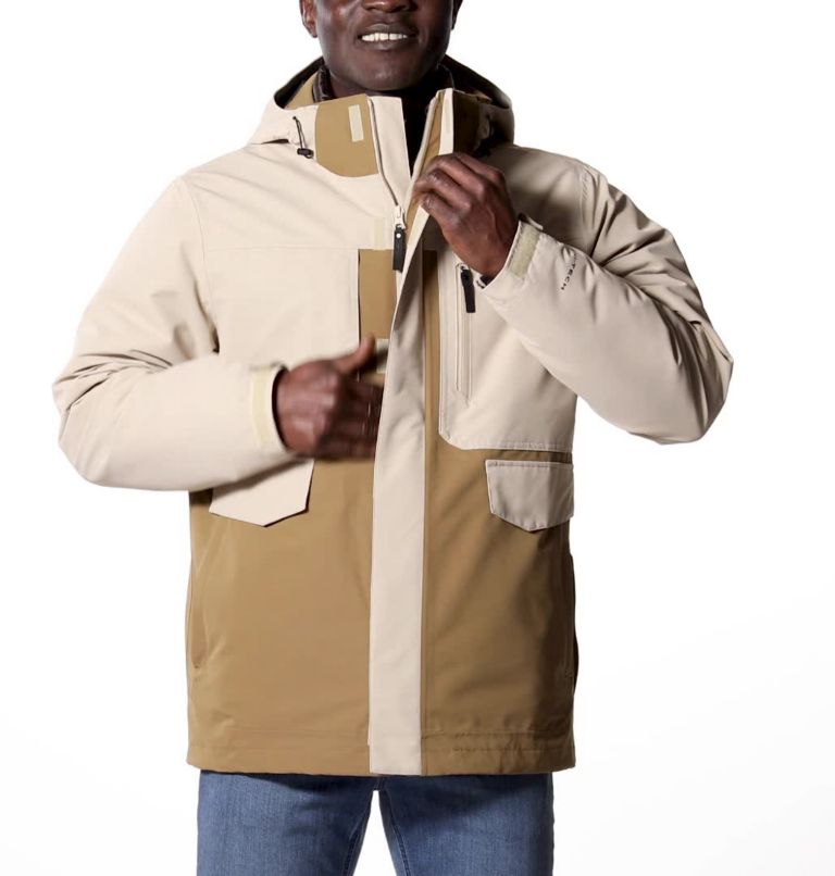 Veste Street Trekker Interchange Homme, Color: Ancient Fossil, Delta