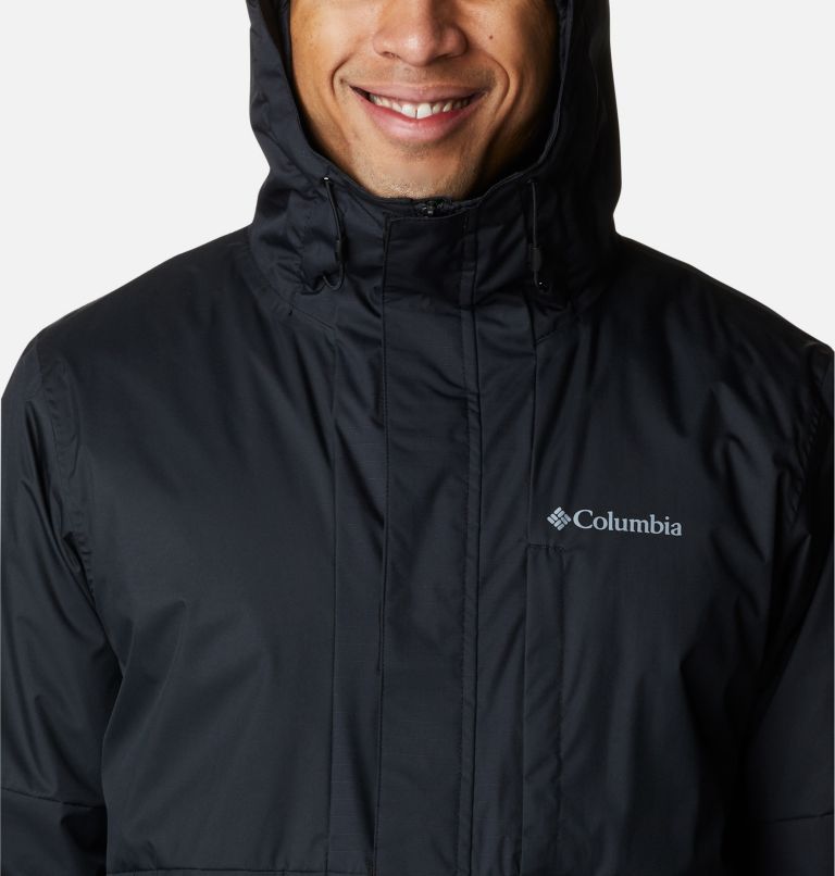 Thumbnail: Men's Oso Mountain Insulated Jacket, Color: Black, image 4