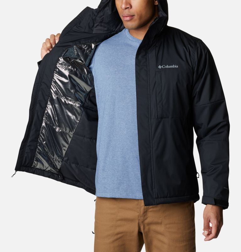 Men's Oso Mountain Insulated Jacket, Color: Black, image 5