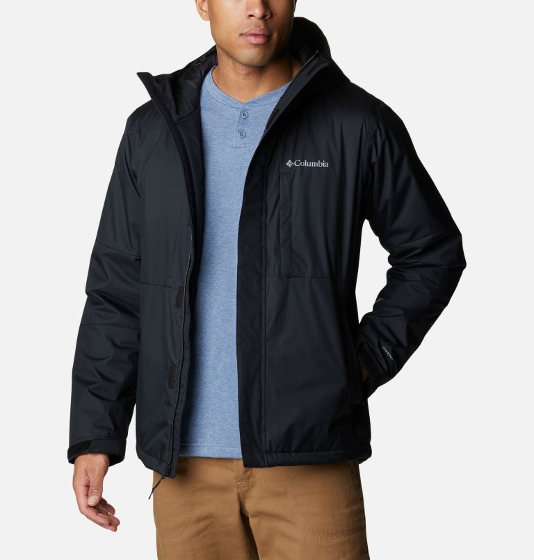 Thumbnail: Men's Oso Mountain Insulated Jacket, Color: Black, image 8