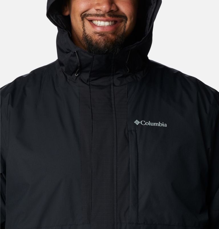 Men's Oso Mountain Insulated Jacket - Big , Color: Black, image 4