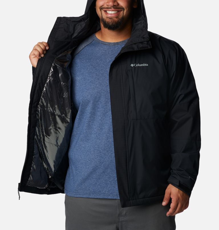 Thumbnail: Men's Oso Mountain Insulated Jacket - Big , Color: Black, image 5