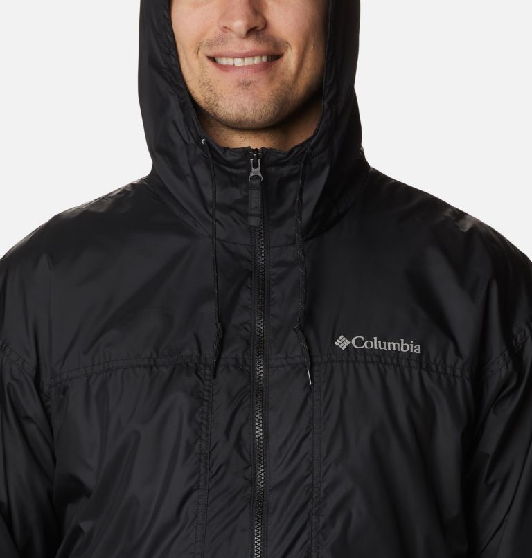 Men's Flash Challenger Lined Windbreaker, Color: Black, image 4