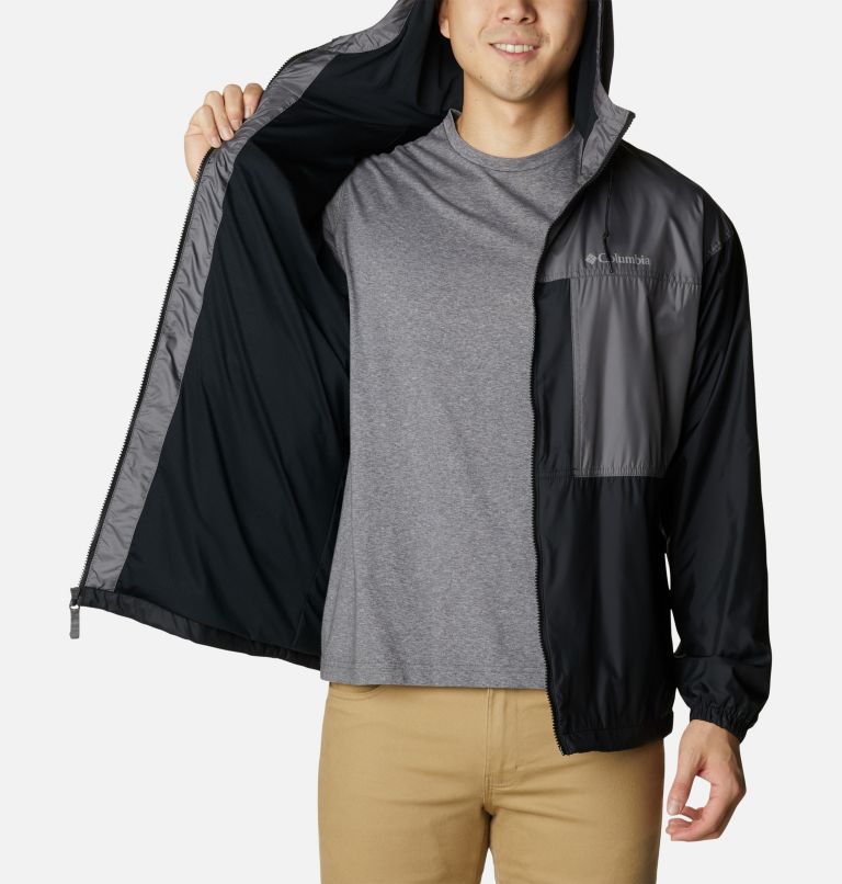 Coupe-vent doublé Flash Challenger, Color: Black, City Grey, image 5