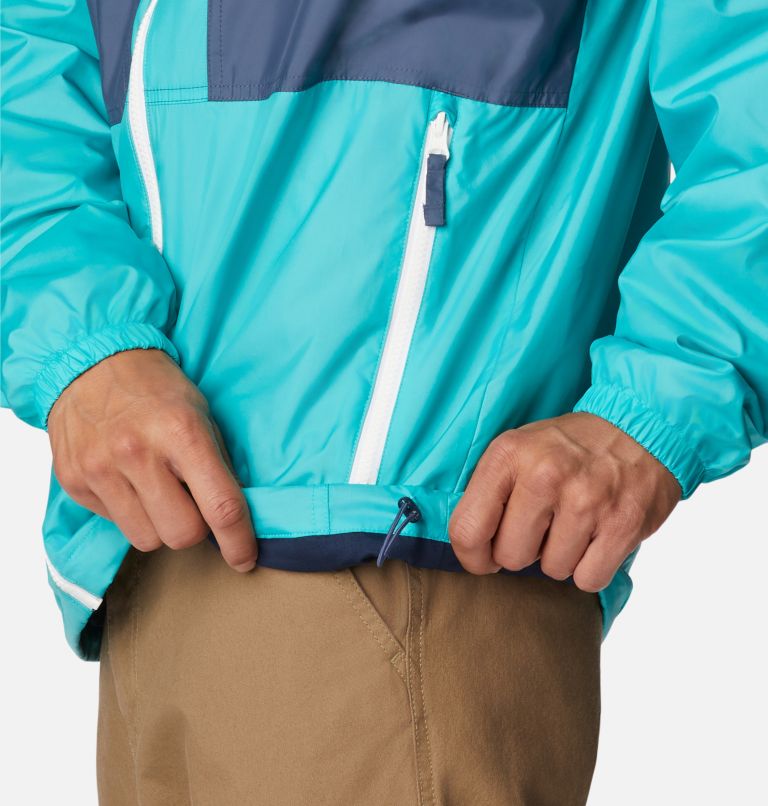 Coupe-vent doublé Flash Challenger, Color: Bright Aqua, Dark Mountain, image 6