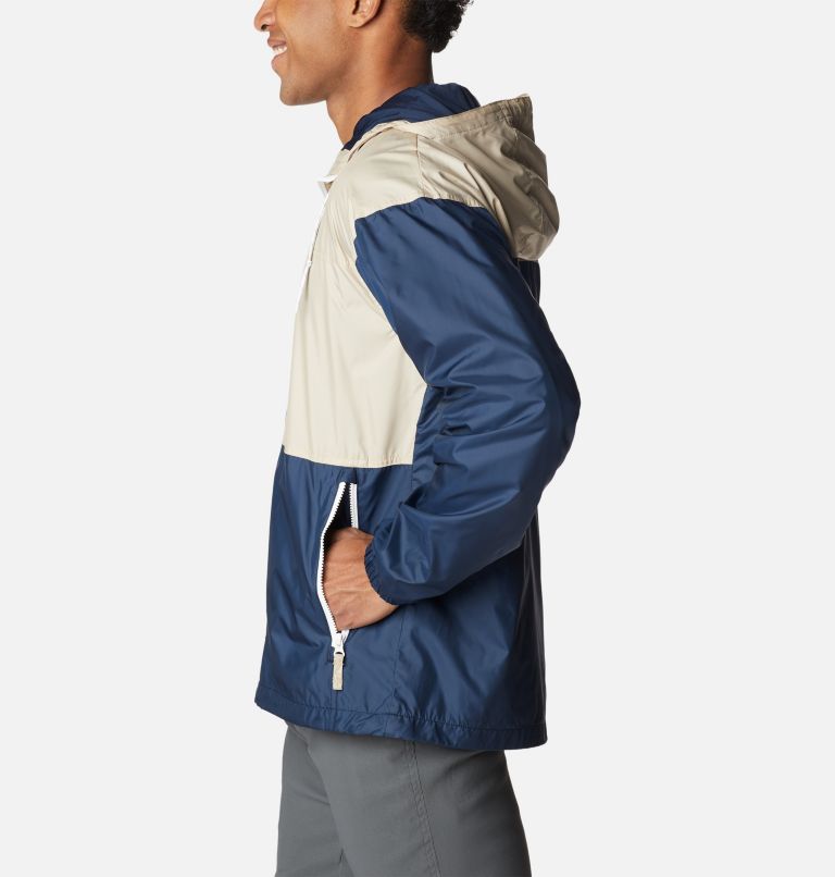 Coupe-vent doublé Flash Challenger, Color: Collegiate Navy, Ancient Fossil, image 3