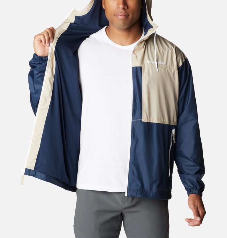 Coupe-vent doublé Flash Challenger, Color: Collegiate Navy, Ancient Fossil, image 5