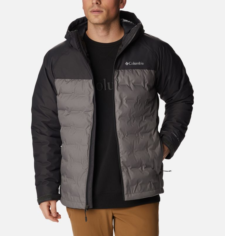 Buy Grey Grand Trek Ii Down Hooded Jacket for Men Online at