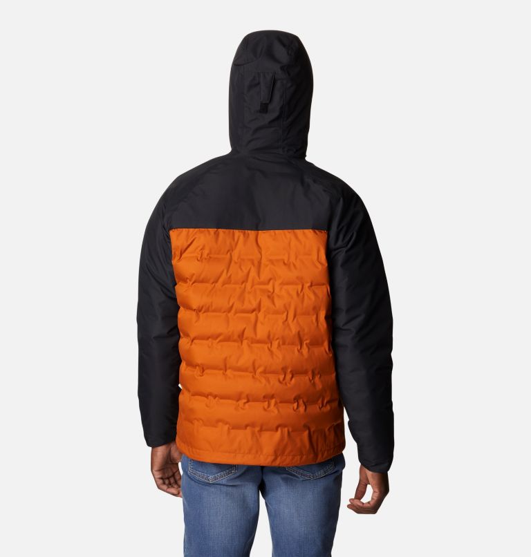 Manteau à capuchon Grand Trek II Homme, Color: Warm Copper, Black, image 2