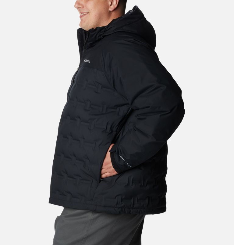 Jaqueta Columbia Grand Trek Down Hooded Black