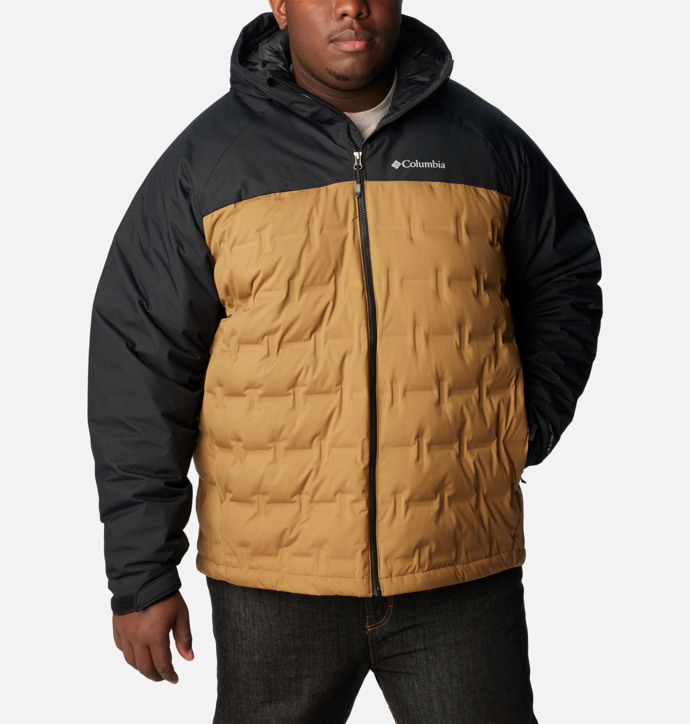 Men's Grand Trek™ II Down Hooded Jacket - Big | Columbia