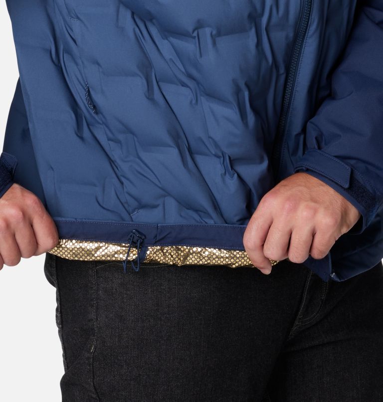 Buy Blue Grand Trek Ii Down Hooded Jacket for Men Online at