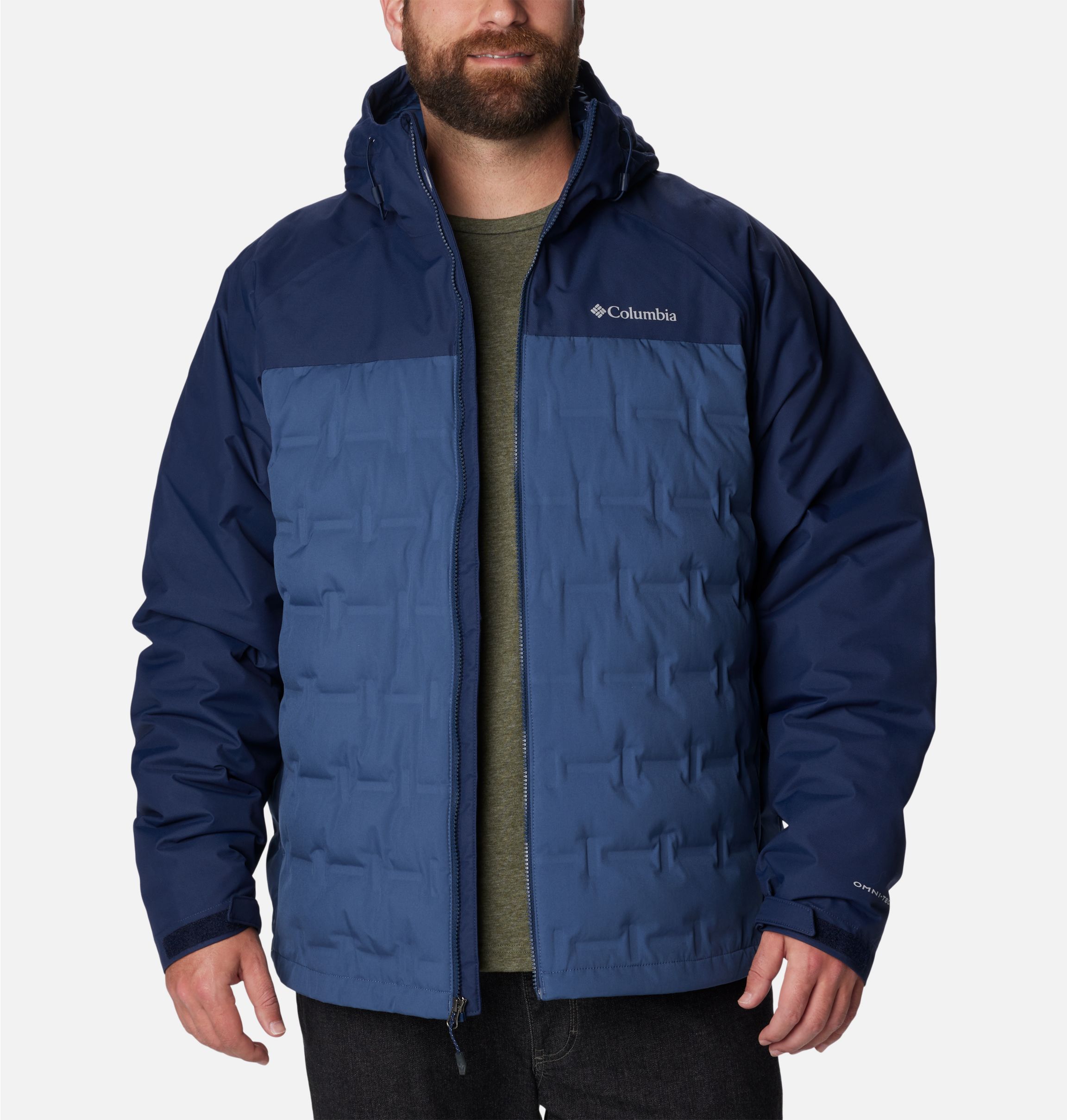 Men's Grand Trek™ II Down Hooded Jacket - Big | Columbia Sportswear