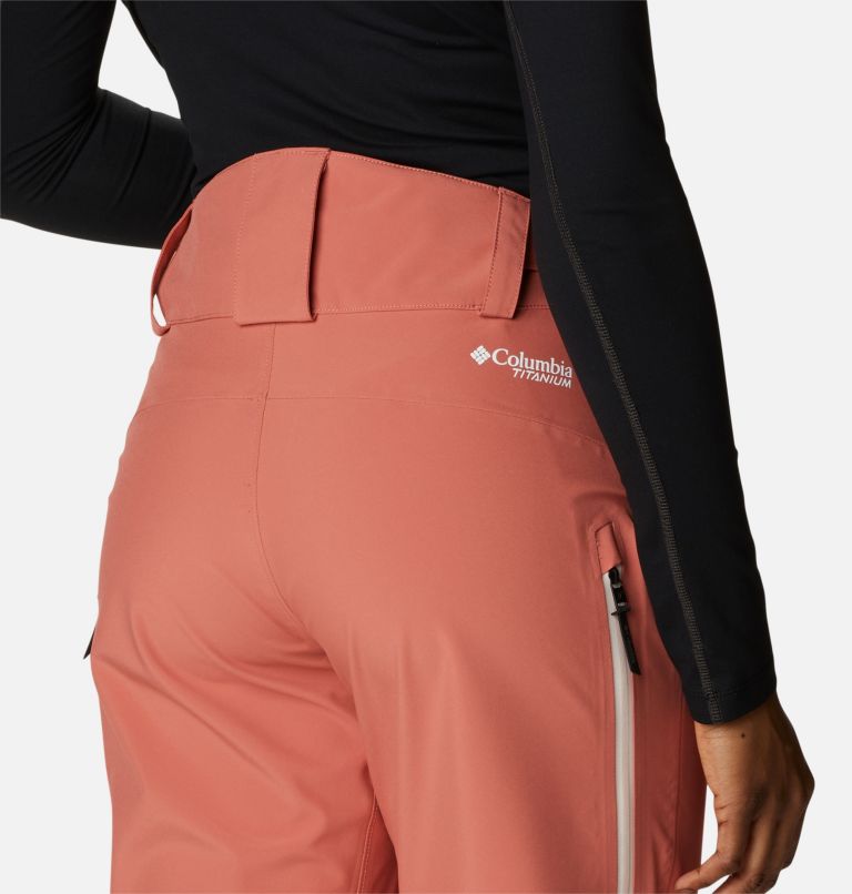Thumbnail: Women's Platinum Peak 3L Ski Pants, Color: Dark Coral, image 5