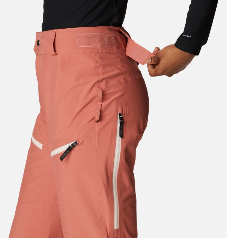 Thumbnail: Pantalon de Ski Imperméable Platinum Peak Femme, Color: Dark Coral, image 7