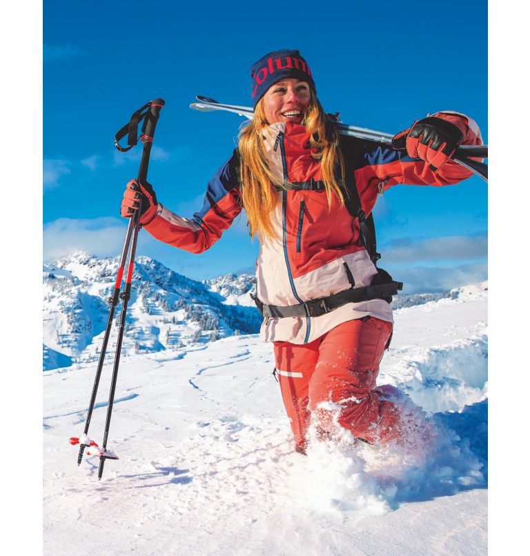 Thumbnail: Pantalon de Ski Imperméable Platinum Peak Femme, Color: Dark Coral, image 9