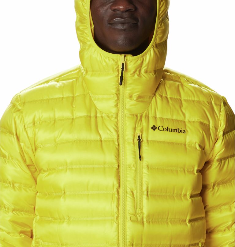 Thumbnail: Pebble Peak Down Hooded Jacket | 716 | S, Color: Laser Lemon, image 4