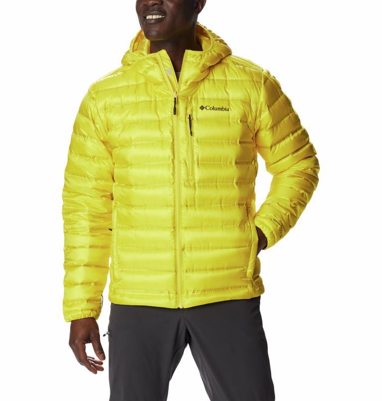 Pebble Peak Down Hooded Jacket | 716 | S, Color: Laser Lemon, image 1