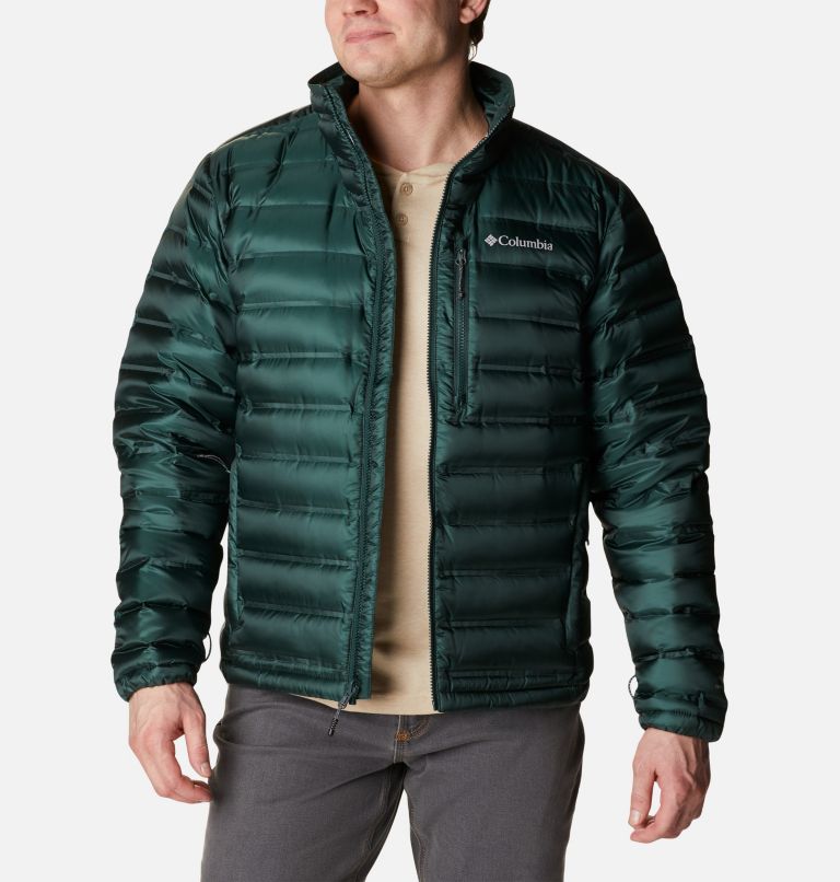 Men's Pebble Peak Down Jacket, Color: Spruce, image 8