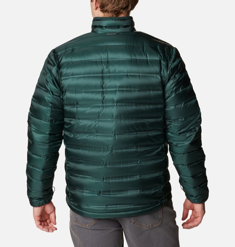 Thumbnail: Men's Pebble Peak Down Jacket, Color: Spruce, image 2