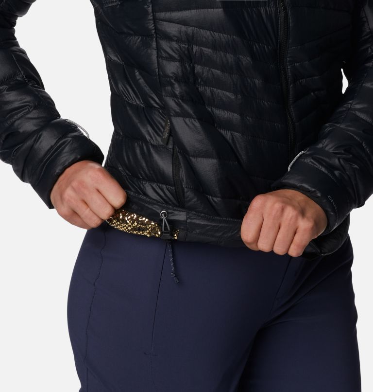 Thumbnail: Women's Platinum Peak Hooded Jacket, Color: Black, image 8